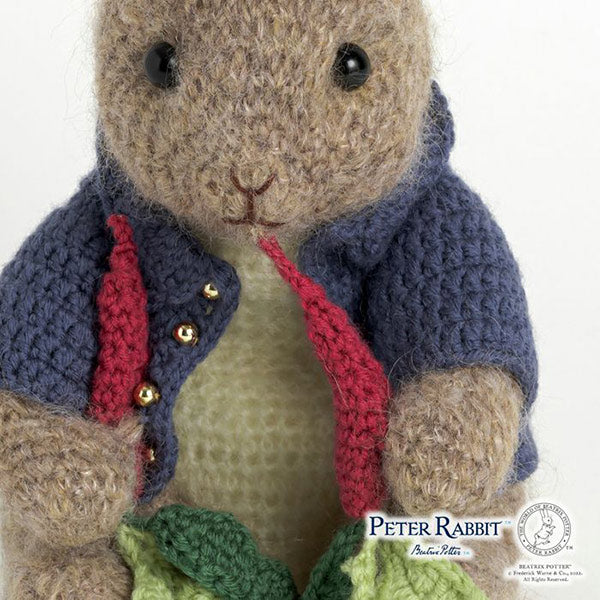 編みぐるみ<ピーターラビット(TM)>(編み物 材料セット)