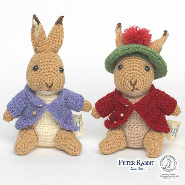 編みぐるみ<ピーターラビット(TM)となかまたち>(編み物 材料セット)