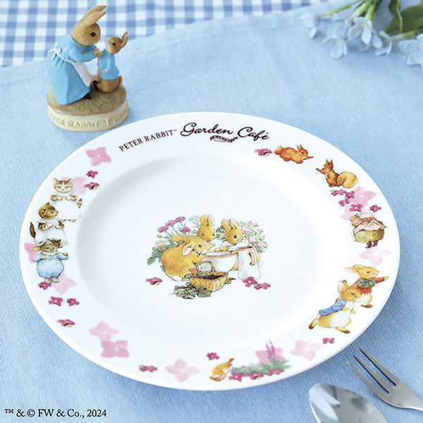 ピーターラビット(TM)ガーデンカフェオリジナルプレート19(化粧箱入)