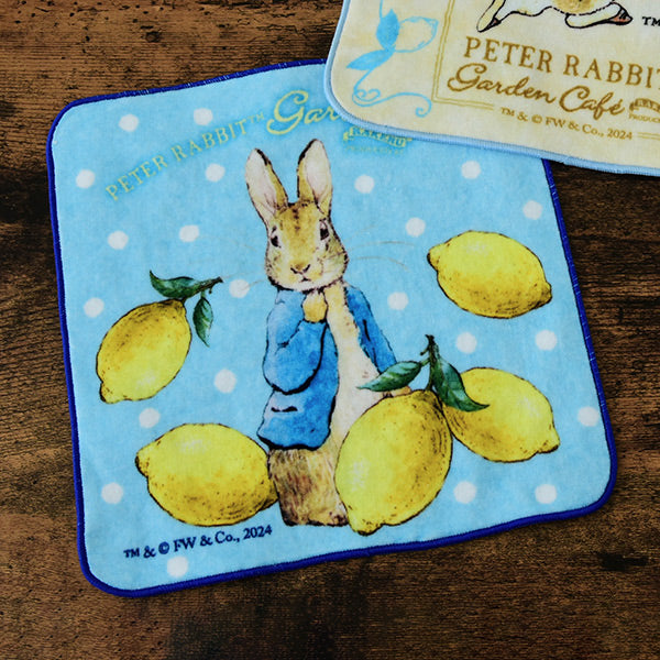 ピーターラビット(TM)ガーデンカフェ ミニタオル/レモン