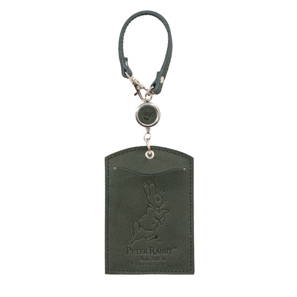 リール付パスケース (Run/ネイビー)