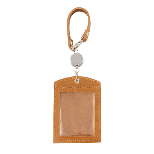 リール付パスケース (Carrot/キャメル)