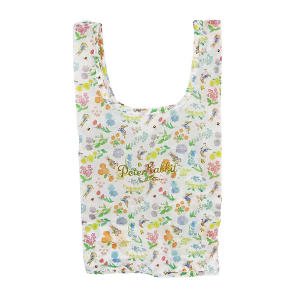 ピーターラビット(TM) ぬいぐるみエコバッグ フラワー