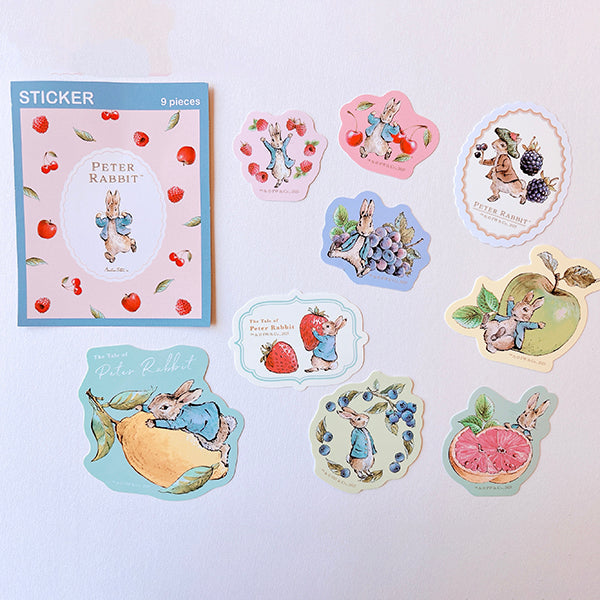 フレークステッカーS (フルーツ)