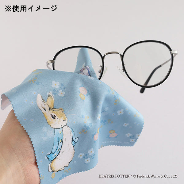 メガネクロス シャビーシック(ブルー)