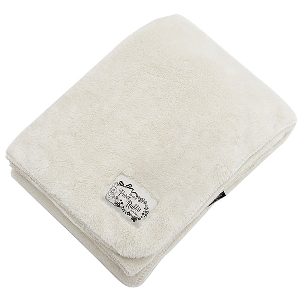 毛布 モカラビット (アイボリー)