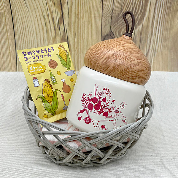 どんぐり型ジャー(乾燥スープ付)