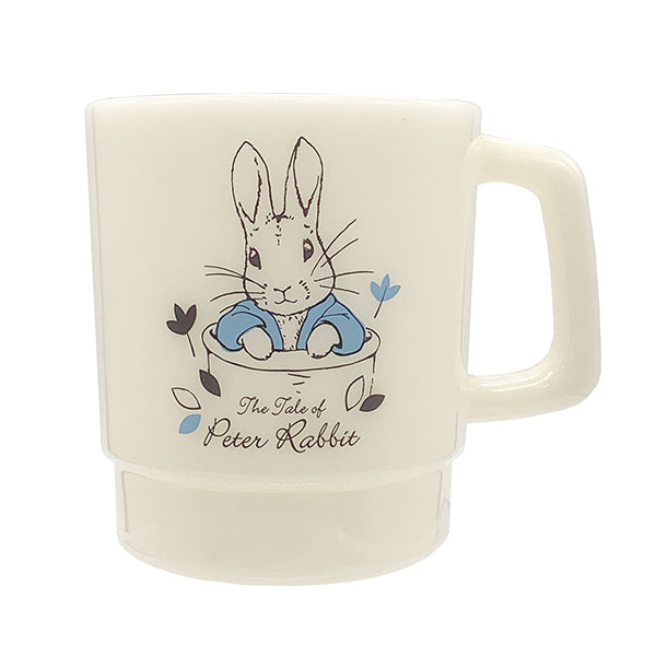 スタッキングマグ(菓子入り/ベージュ)