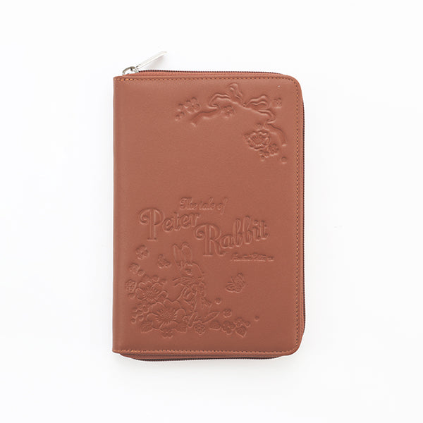 本革お薬手帳カバー(キャメル)