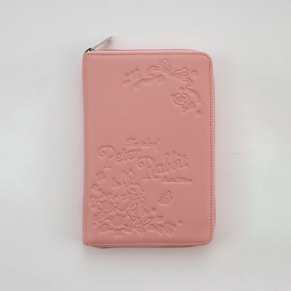 本革お薬手帳カバー(ピンク)