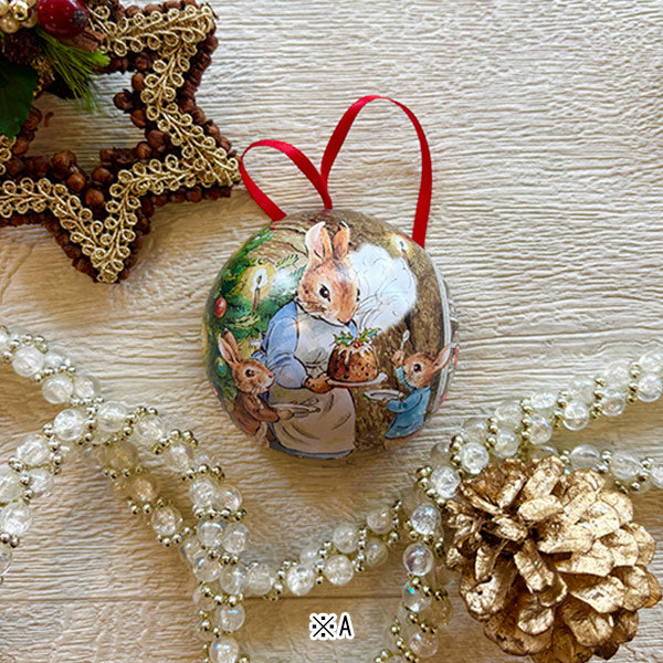 クリスマスボール缶(A・Bセット)