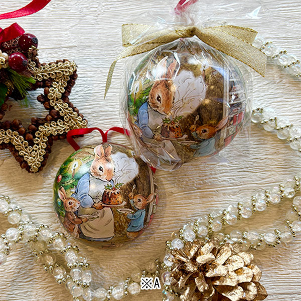 クリスマスボール缶(A・Bセット)