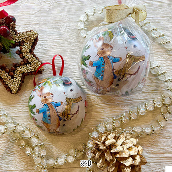 クリスマスボール缶(C・Dセット)