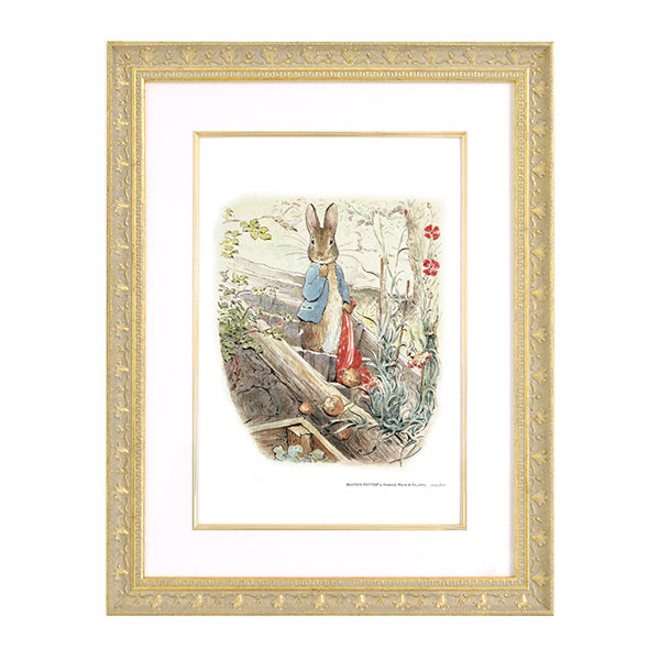 エディショナルナンバー付きアート ピーターラビット(TM) ピーターと玉ねぎ