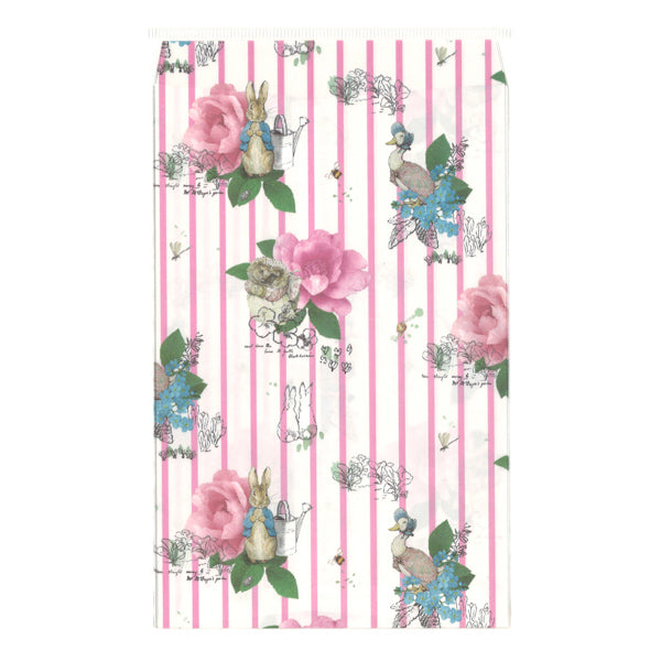 ラッピング袋(ピーターラビットローズ)