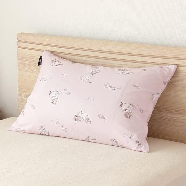 【WEB別注】巾着付き 2点セット洗いざらし(ミャオマーチ/パープル)