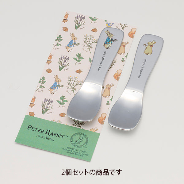 【WEBオリジナル】アイスクリームスプーン2個セット(Herb Garden)