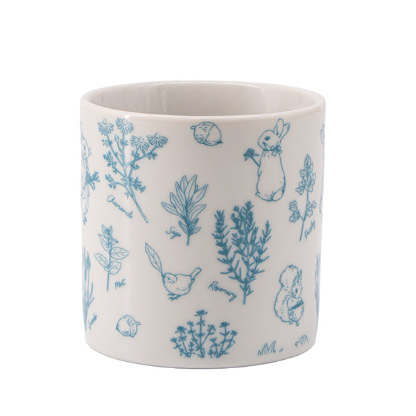 【WEB限定】美濃焼マグカップ(Herb Gardenブルー)