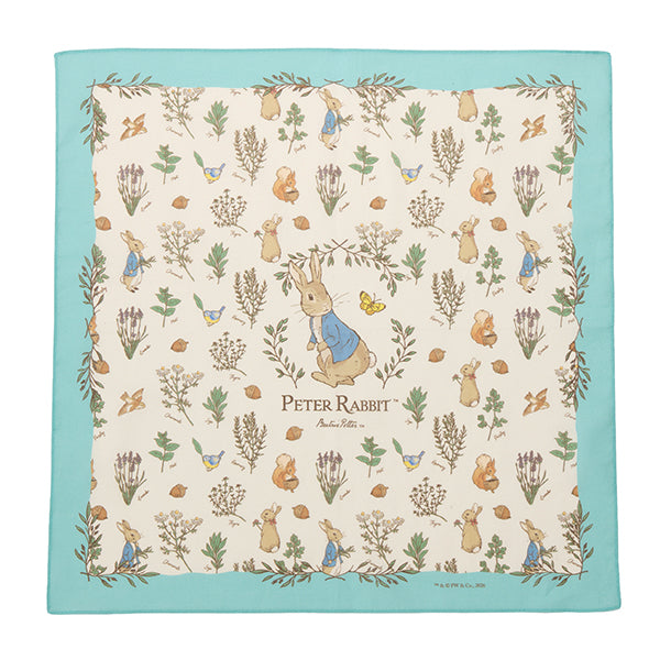 【WEBオリジナル】大判ハンカチ(Herb Garden)