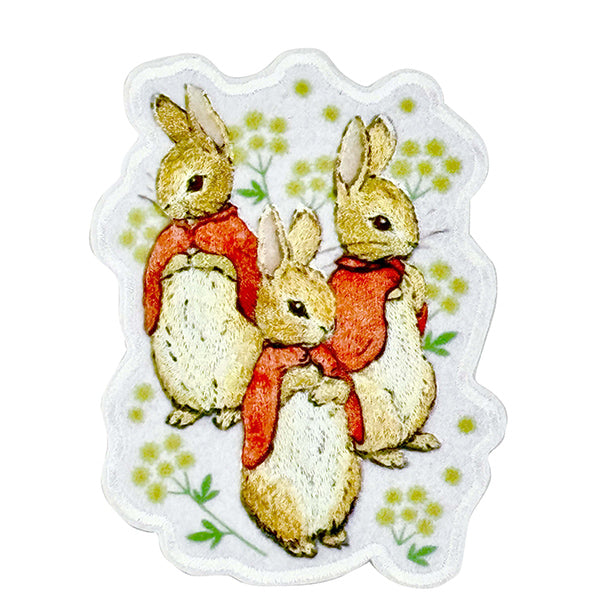 ハイクオリティ刺繍 フロプシー・モプシー・カトンテール (シール・アイロン両用)
