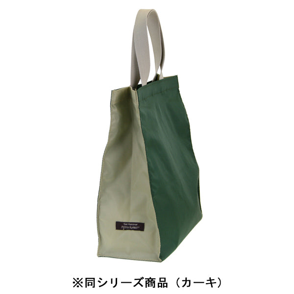 スクエア型トートバッグS (ブラウン)