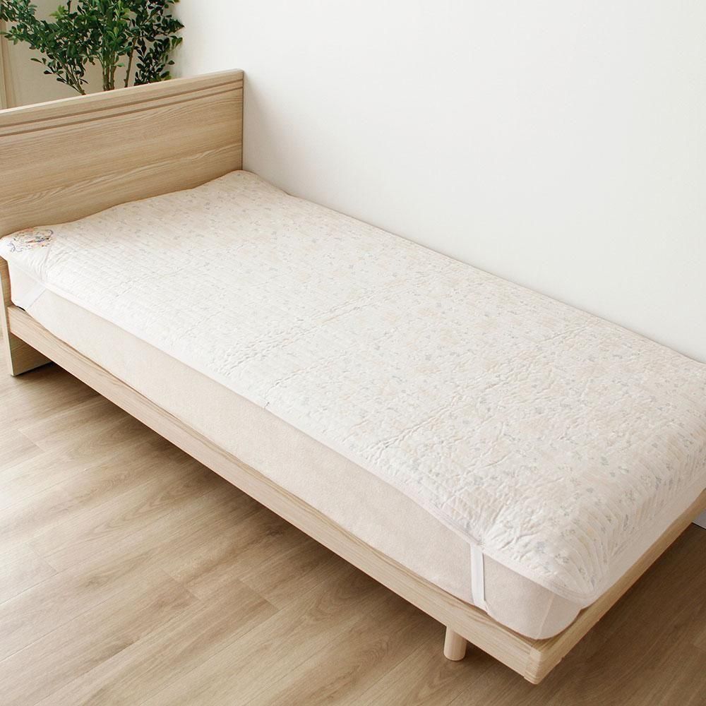 敷パッドS(シャビーシック/ベージュ)