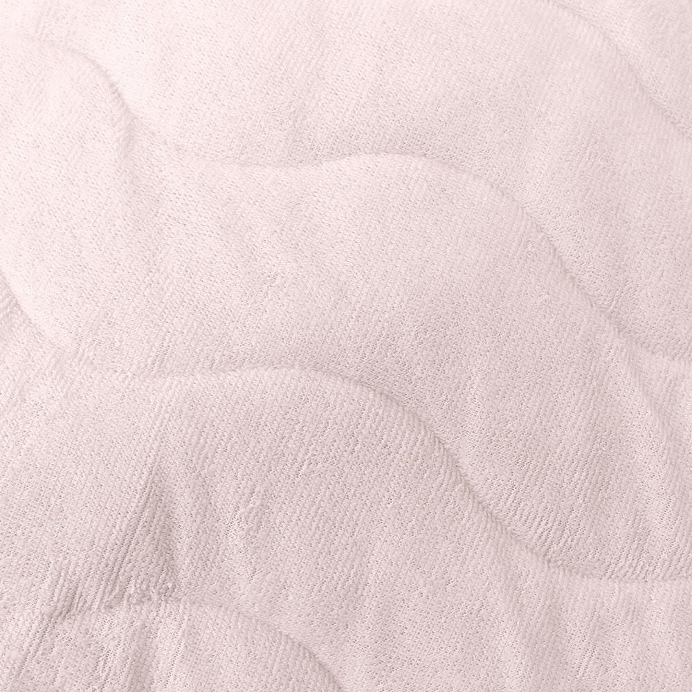 綿フラノ 敷パッドS(ロンドン/ ピンク)