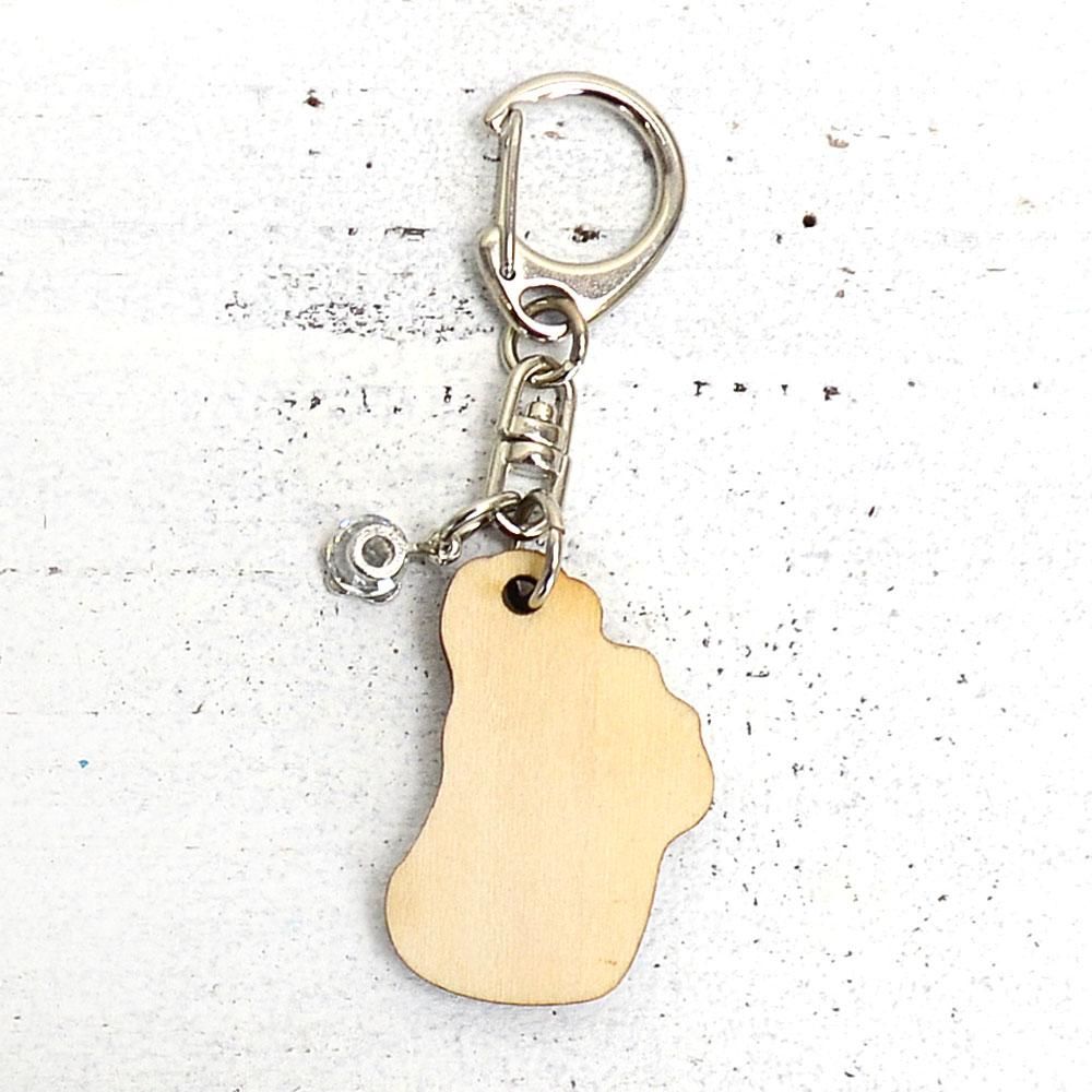 木製キーホルダー