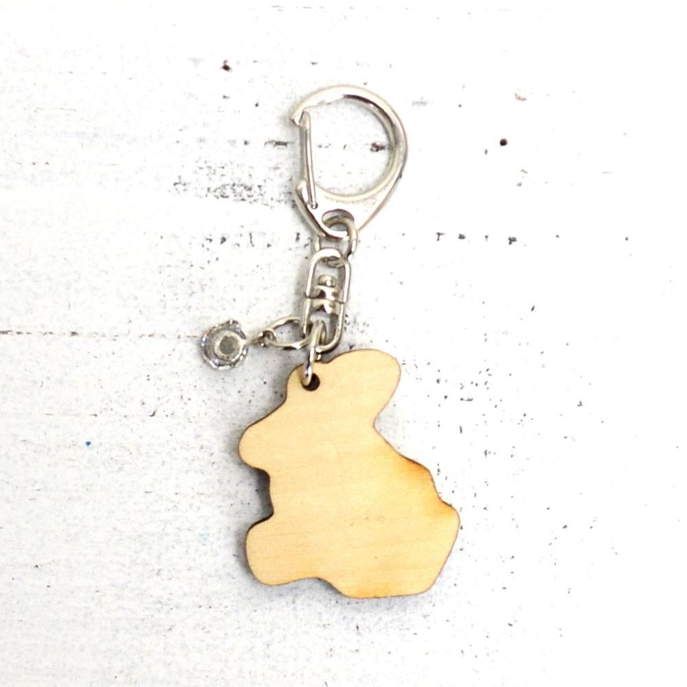 木製キーホルダー