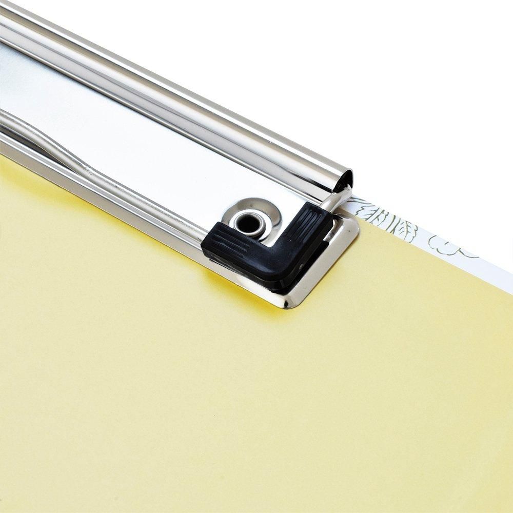 クリップボード (Simple Flower ホワイト/ベージュ)