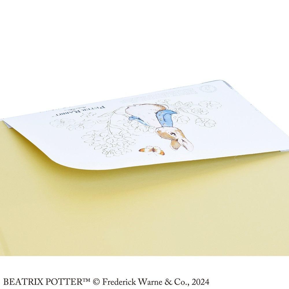 クリップボード (Simple Flower ホワイト/ベージュ)