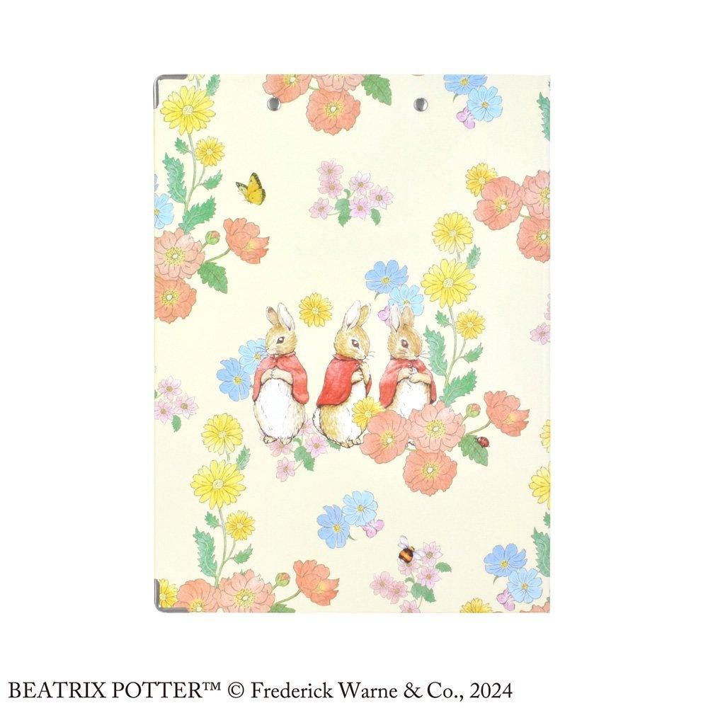 クリップボード (Simple Flower/イエロー)