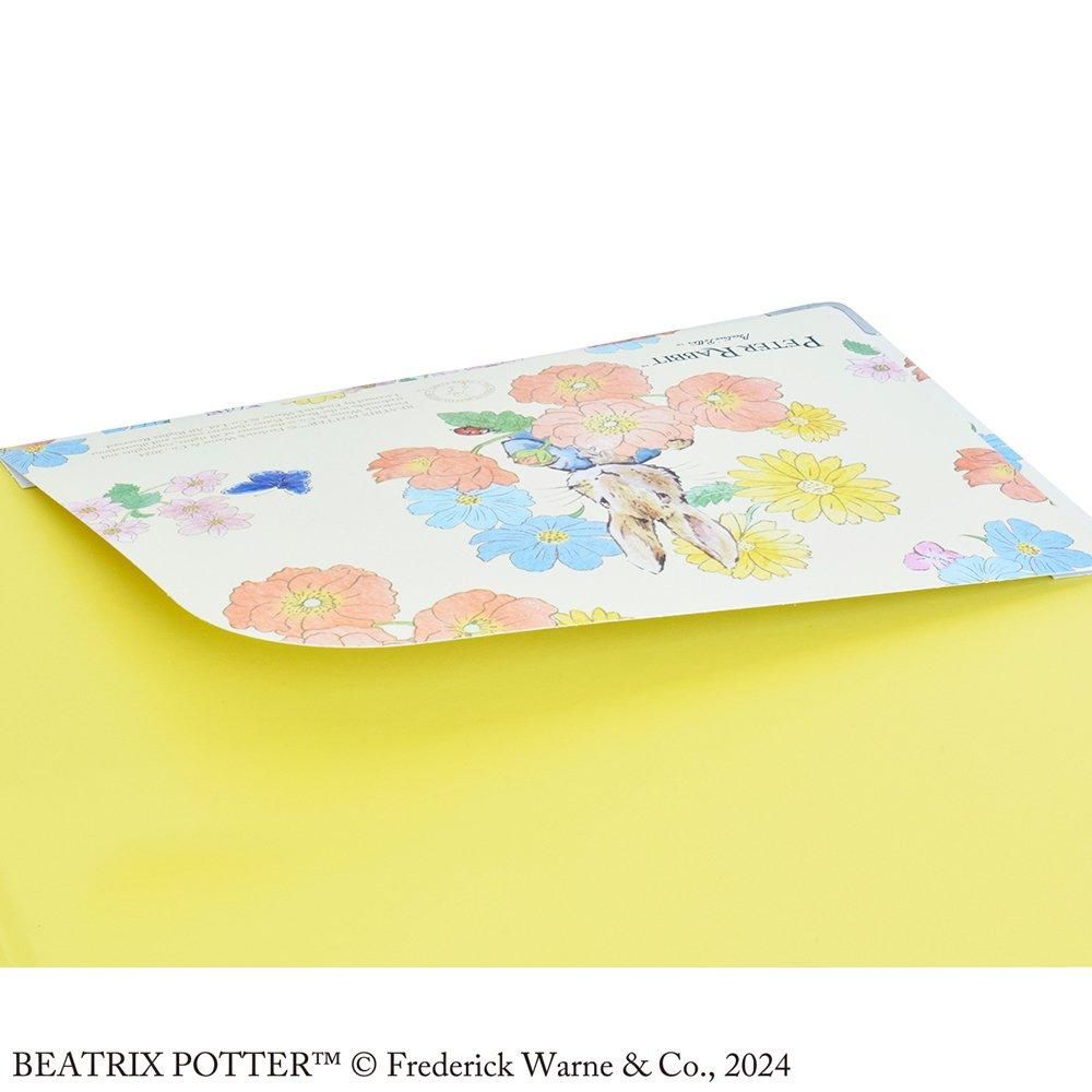 クリップボード (Simple Flower/イエロー)