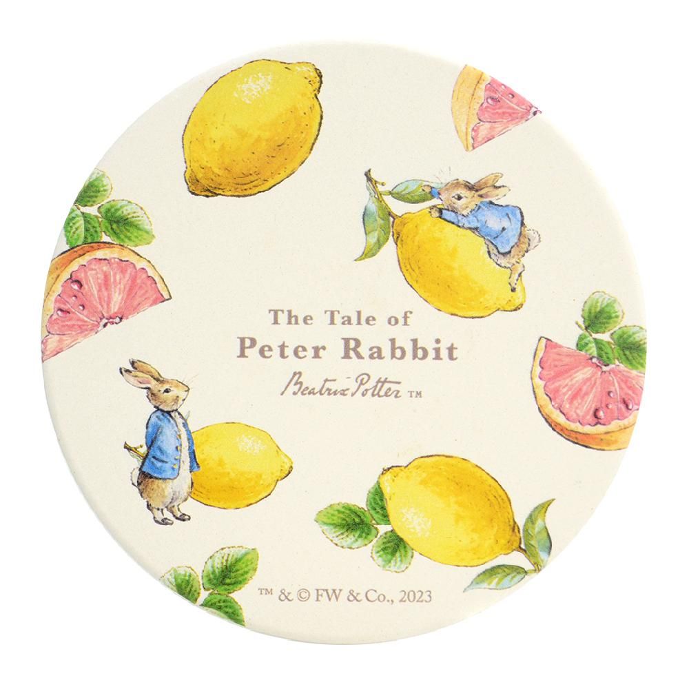 吸水コースター(フルーツ/イエロー)