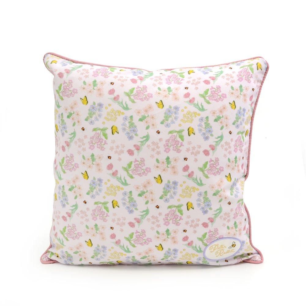 クッション (シンプルフラワー/ピンク)