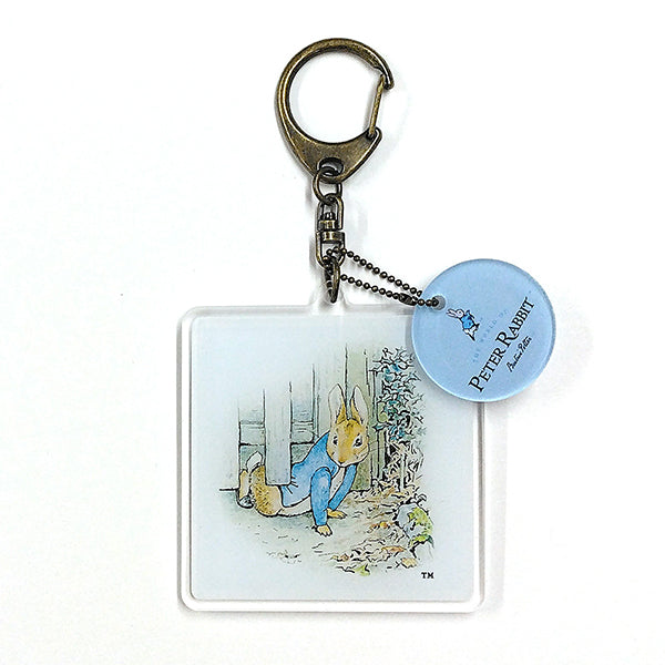 原画アクリルアート・キーホルダー (ピーターと垣根)