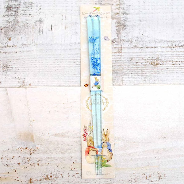 クリア箸（食洗 ジャポニズム 青）