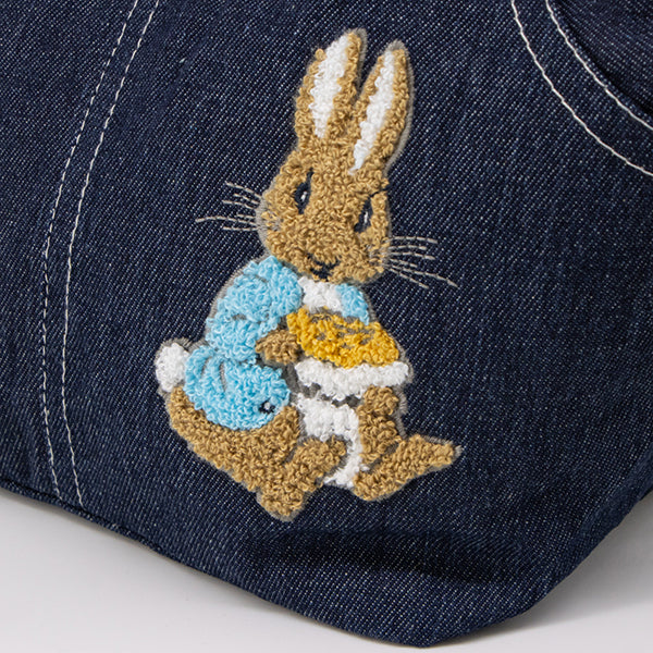 ピーターラビット さがら刺繍ジーンズミニトート