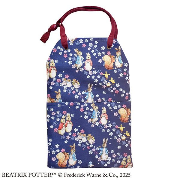 ピーターラビット ローラ アシュレイ スクエアトート (ピンク)