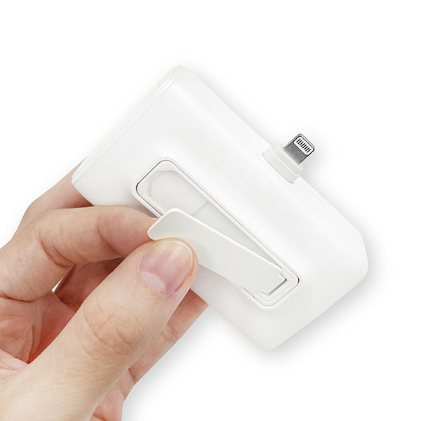 Lightning Type-C コネクタ付き リチウムイオン充電器 400mAh（みんな）