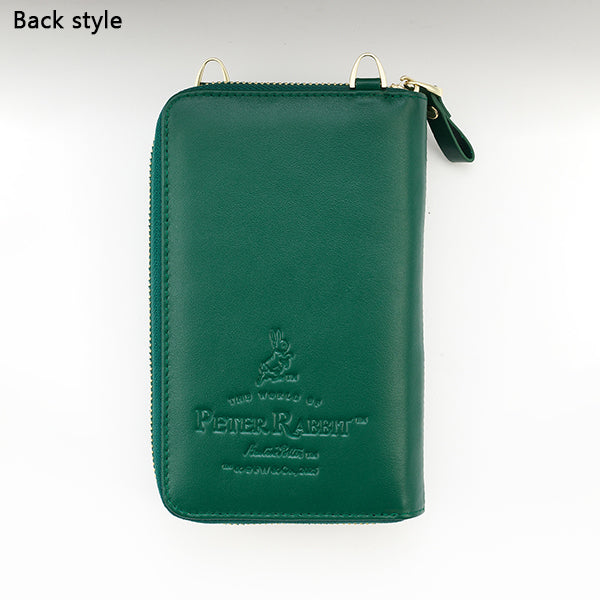 お財布機能付きスマホショルダー（グリーン）