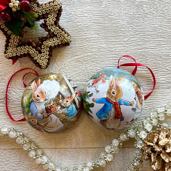 クリスマスボール缶（A・Bセット）