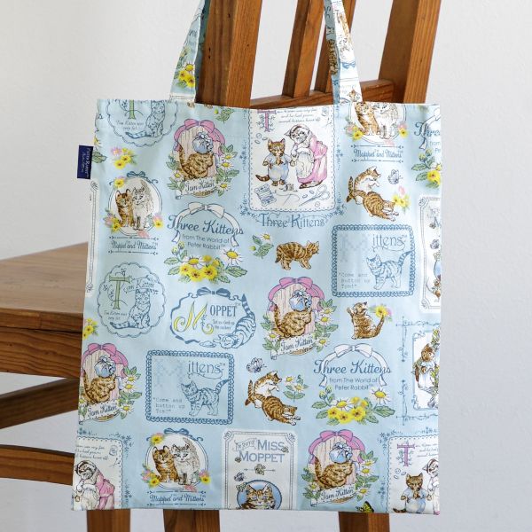 トートバッグ スリーキトゥンズ/ブルー