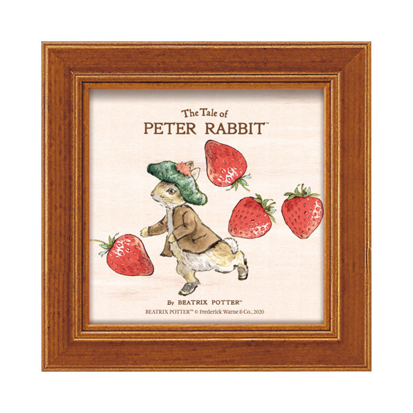 ミニアート (ベンジャミンといちご)