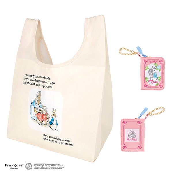 ピースフルタイム ポーチ付きエコバッグ