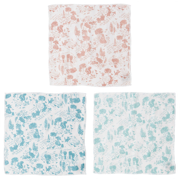 かや生地ふきん3枚