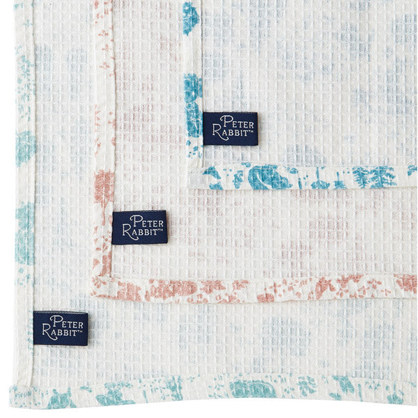 ワッフル生地ふきん3枚