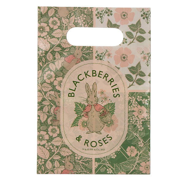 ラッピングPP　手提 ブラックベリー＆ローズ