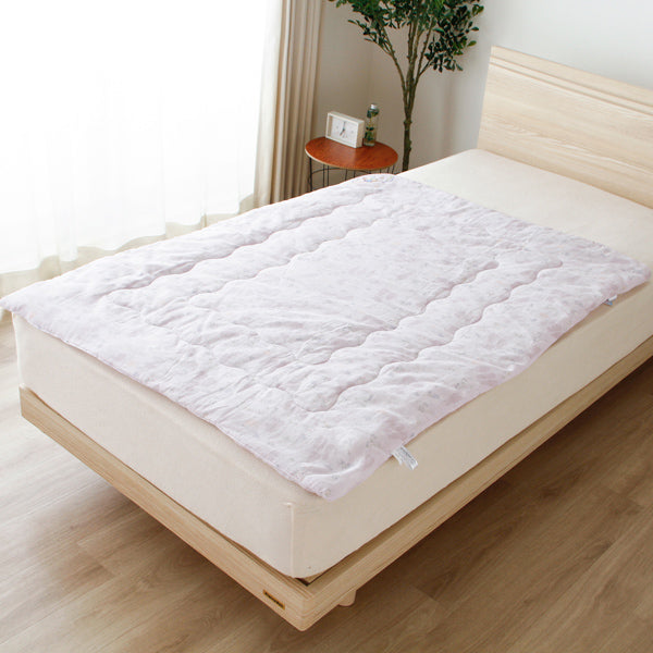 おなか肌布団 二重ガーゼ（シャビーシック/ピンク）