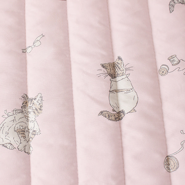 敷パッドS 洗いざらし(ミャオマーチ/パープル）